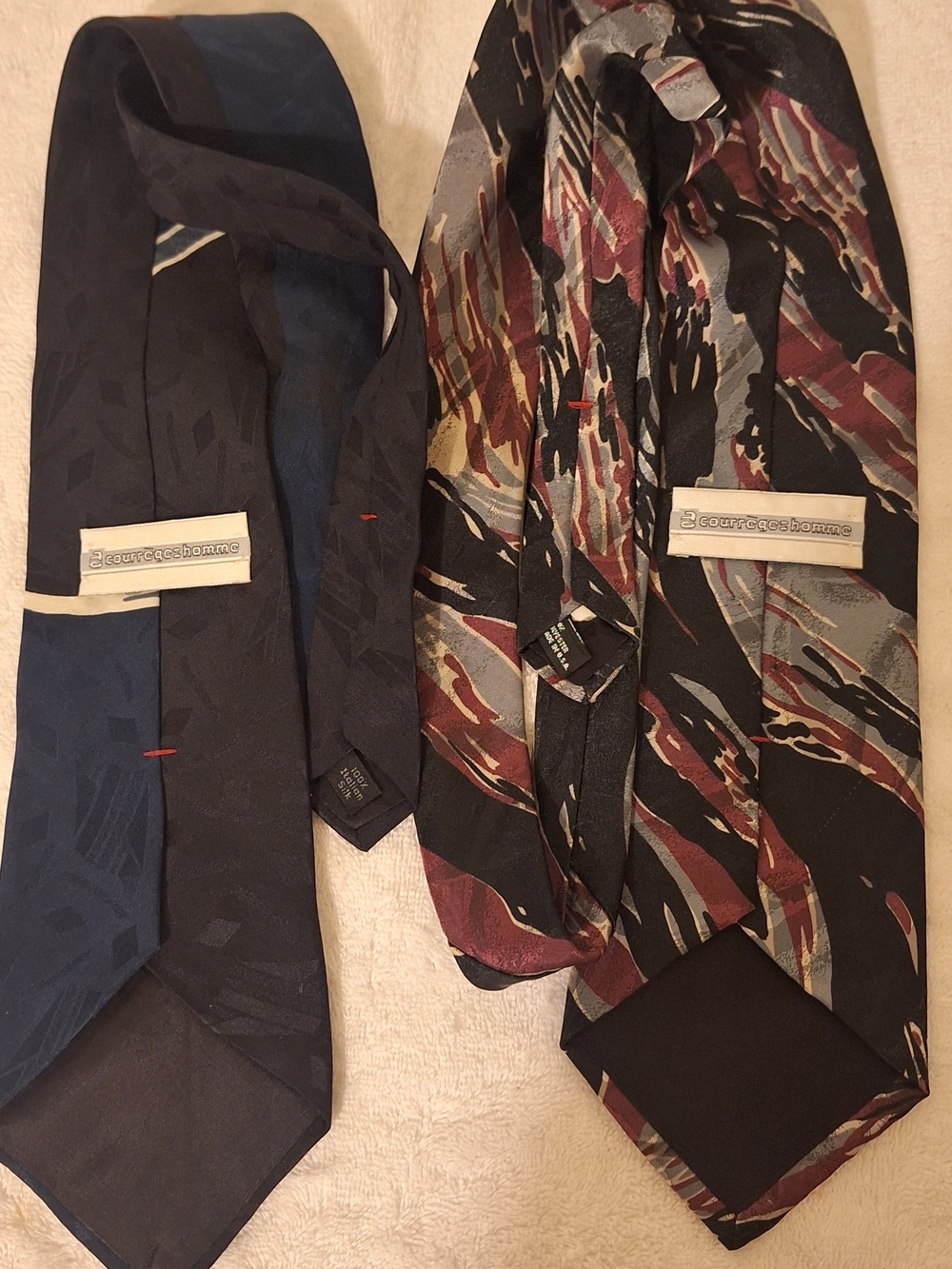 2 Pc. Bundle Courreges Homme Ties